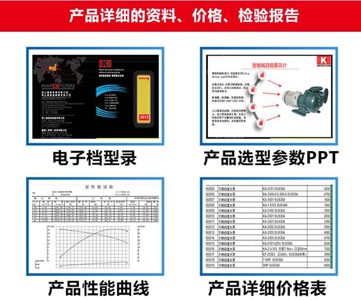 1KBP自吸泵資料提供